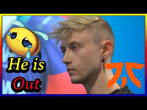 Sad Rekkles after Getting Eliminated