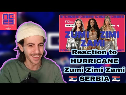 Reaction to HURRICANE - Zumi Zimi Zami 🇷🇸 | Pesma Za Evroviziju | Eurovision 2023 | REACCIÓN Serbia