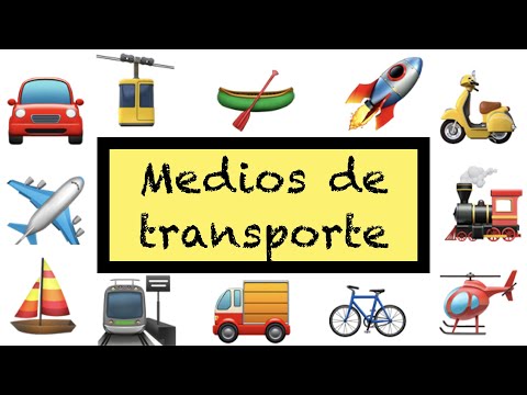 Medios de transporte (Terrestres, aéreos y acuáticos)