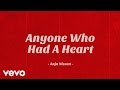 Anja Nissen - Anyone Who Had a Heart (Lyric ...