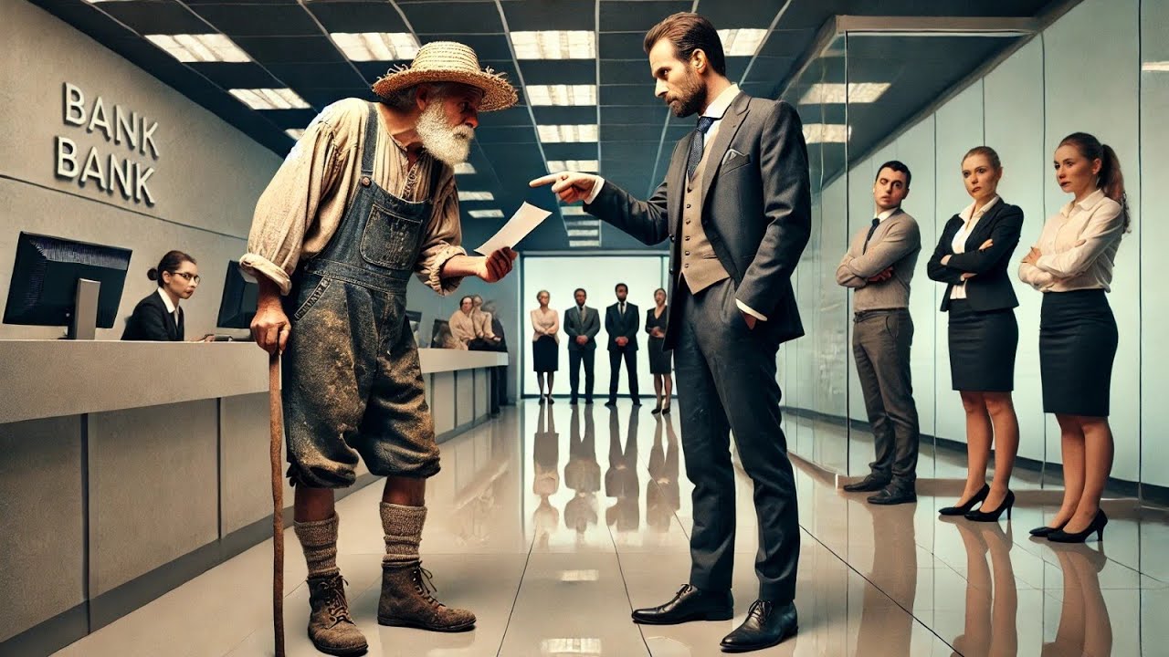 Gerente preconceituoso do banco humilhou o fazendeiro humilde, quando ele descobriu entrou em pânico