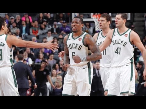 Eric Bledsoe Triple-Double Full OT Highlights | Bucks vs. Kings - 26 Pts, 12 Reb, 13 Ast | 2.27.2019