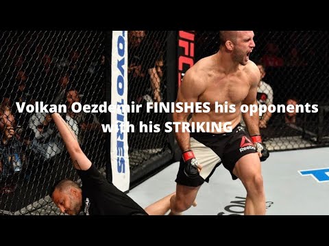 Volkan Oezdemir FINISHES his opponents with his STRIKING