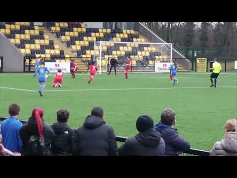 SBYFL Under 17 Ladies Cup Final 2023.  Carryduff Colts v. Cliftonville Ladies