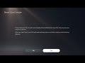 How To Reset PS5 To Factory How To Remove EVERYTHING On Your PS5