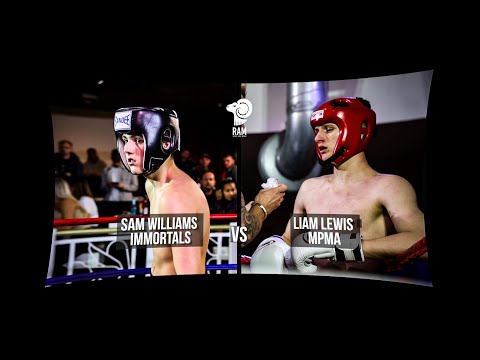 Sam Williams vs Liam Lewis 68kg K1 Cadet Area Kickboxing Title Belt