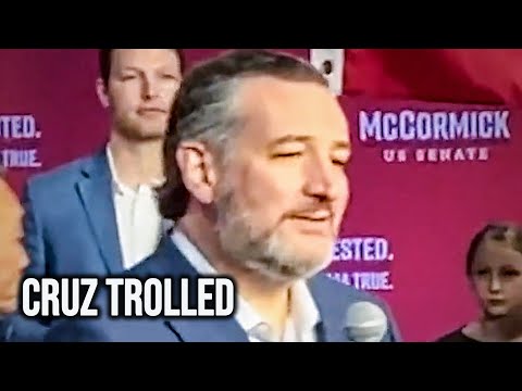Ted Cruz EMBARRASSED By Pranksters At Rally