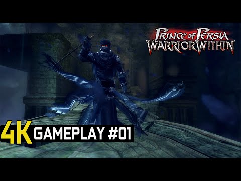 Prince of Persia: Warrior Within 4K Gameplay Walkthrough Part 1 (No Commentary Full Game)