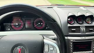 One-Owner Supercharged 2009 Pontiac G8 GXP 6-Speed Cold Start
