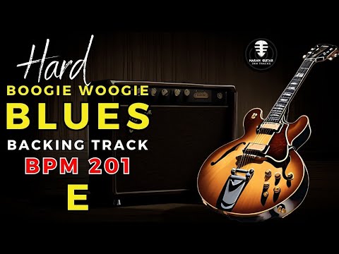 MASTER your Boogie Woogie Blues with backing track - Jam in E