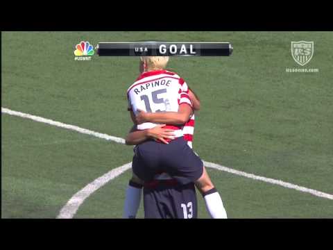 U.S. WNT vs. Costa Rica: Alex Morgan Goal - Sept. 1, 2012