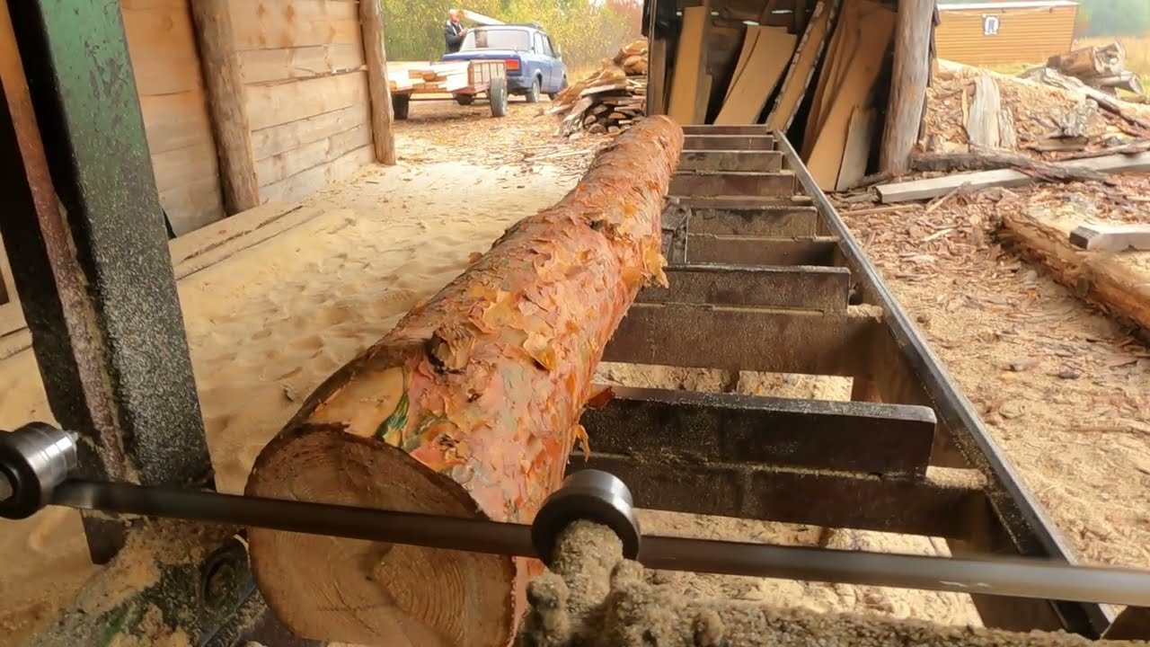 A Day in My Life at the Sawmill: Working with Massive Logs  Powerful Machines.