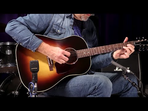 Обзор электроакустической гитары Gibson J-45 Standard 2019