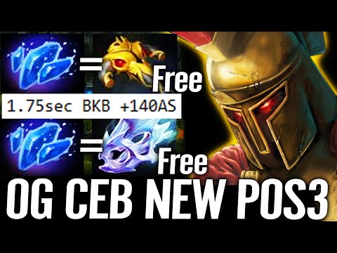 🔥 OG Ceb Best Offlane New Hero - Legion Commander Shard 100% Free BKB + Moonshard WTF Dota 2 Pro