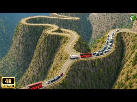UNSEEN WONDERS | The Most Beautiful & Dangerous Roads | Travel Video 4K