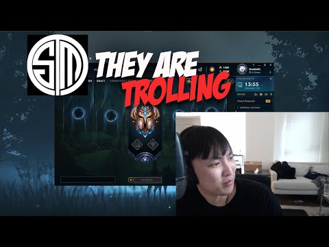 Doublelift about Bjergsen and the TSM situation