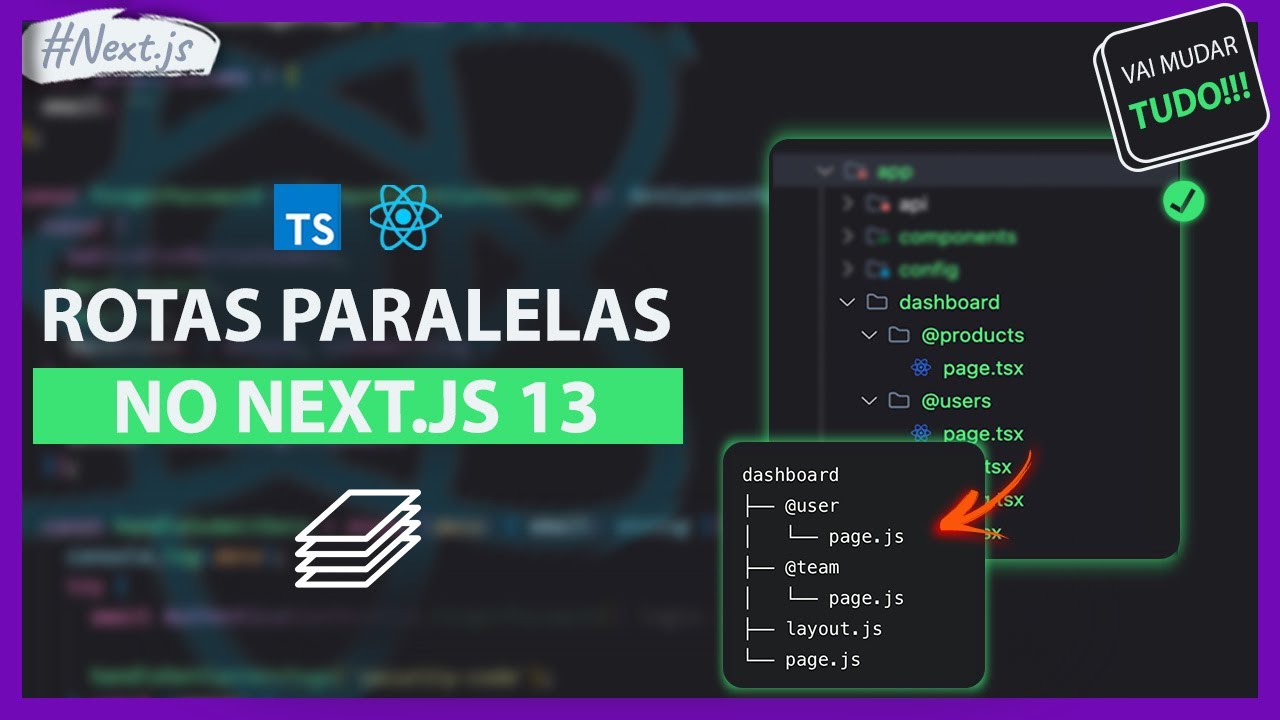 NOVIDADES NEXTJS 13.3 | Rotas Paralelas
