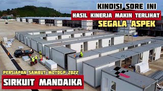 Download lagu Beginilah hasil pengerjaan di segala aspek sirkuit Mandalika sambut MotoGP 2022 mp3