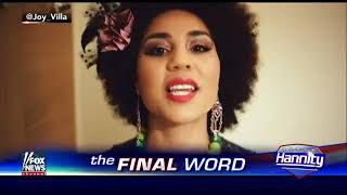 Joy Villa on Sean Hannity -&quot;We finally have a warrior in the White House&quot;