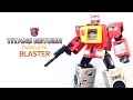 KL變形金剛玩具分享23 泰坦之戰 L級 錄音機 爆裂者 拍子達 Titans Return Leader Cl