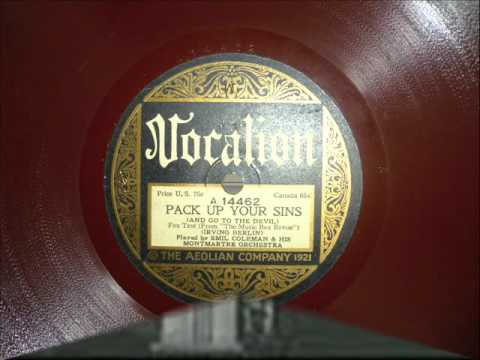 Pack up your sins ( Fox Trot).1922