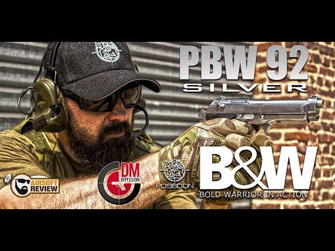 [ ENG SUB ] PBW 92S / B&W / POSEIDON # DM DIFFFUSION / AIRSOFT REVIEW