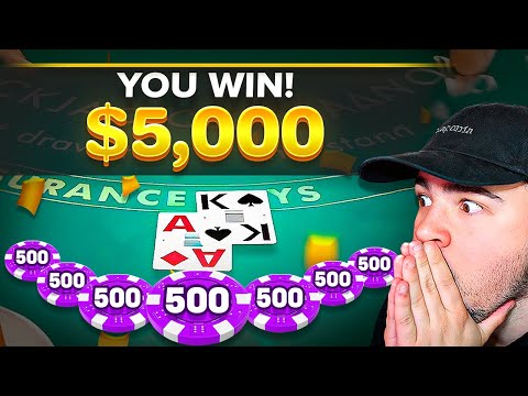 Blackjack, But I Have To Play ALL 7 HANDS....