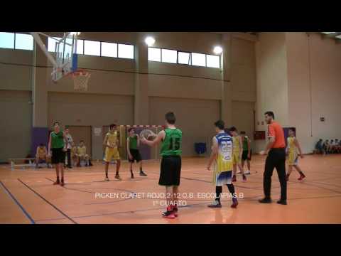 PICKEN CLARET ROJO 48-89 C.B. ESCOLAPIAS B