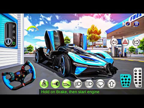 Bugatti Bolide Train: Unlock New Car - 3D Driving Class - Android GamePlay #10