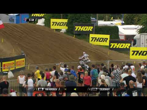 Van Horebeek vs Coldenhoff vs Febvre - MXGP Race 2 - MXGP of Belgium 2019