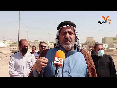 شاهد بالفيديو.. وقفة لسكنة حي الاحرار بميسان تطالب بتوفير الخدمات #المربد