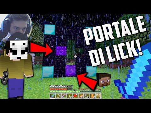 LICK HA ATTIVATO IL PORTALE! - SEED DI LICK - MINECRAFT 1.6.4 ITA