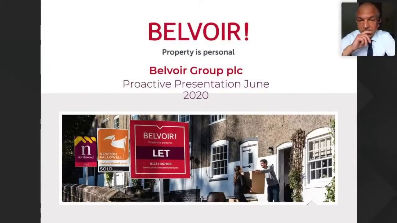 Belvoir Group PLC - Proactive One2One Virtual Event
