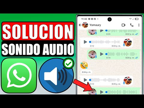 🟢No se escucha los audios de whatsapp (Solucion)