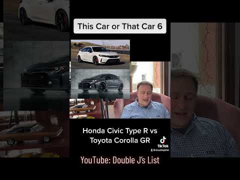 Thumbnail for This Car or That Car 6 Honda Civic Type R vs Toyota Corolla GR #shorts #automotive #japanesecars by Toyota, Toyota GR Corolla, Honda Type R, Toyota Corolla, Car, Honda Civic
