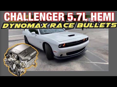2019 Dodge Challenger RT HEMI DUAL EXHAUST w/ DYNOMAX RACE BULLETS!