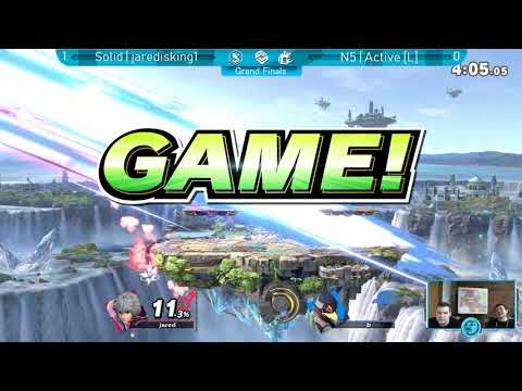 Sacred Sanctuary #54 - Grand Finals - Solid | jaredisking1 (Shulk) vs N5 | Active (Falco)