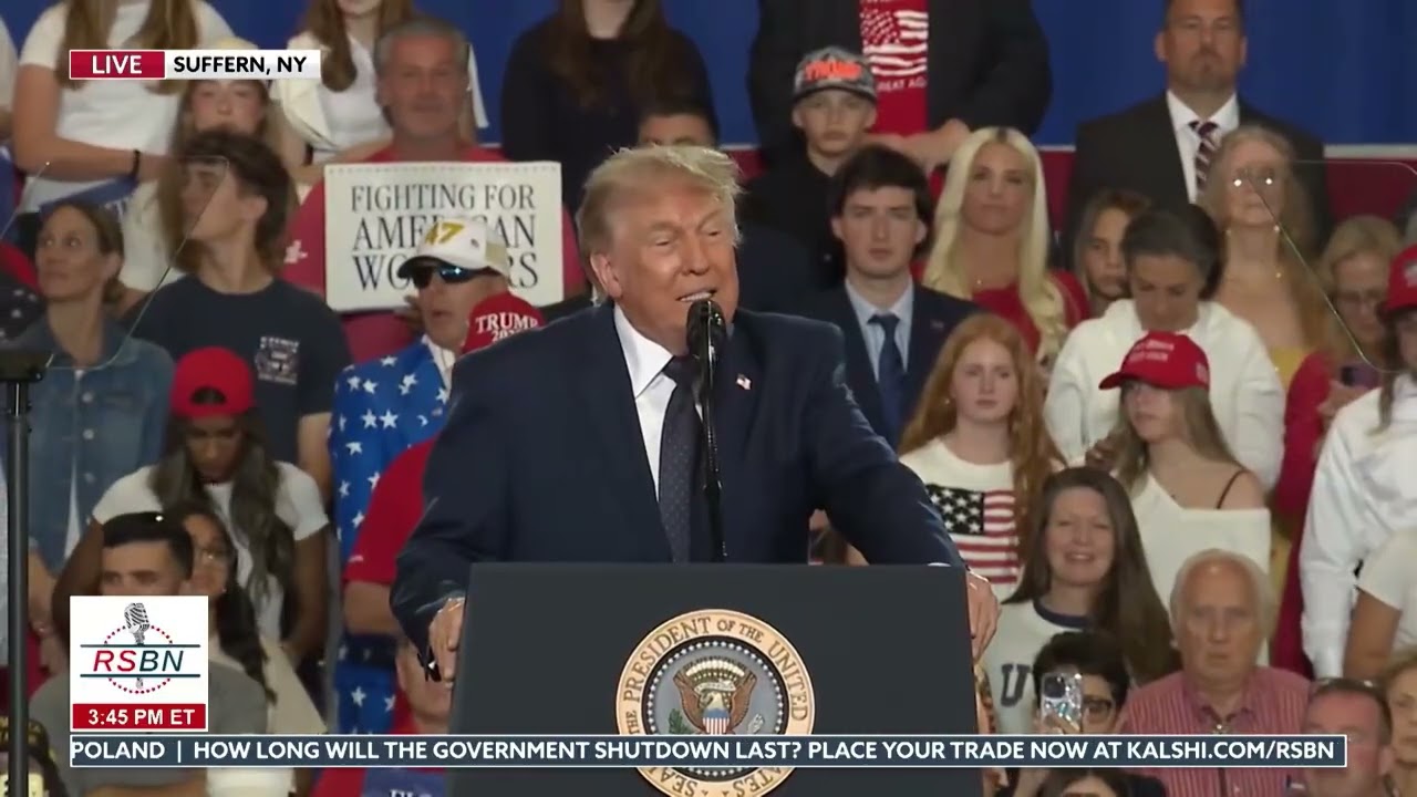 WATCH: President Trump Expresses His Love for New York - 05/22/26
