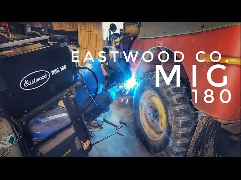 Eastwood Co  Mig 180 Setup and review