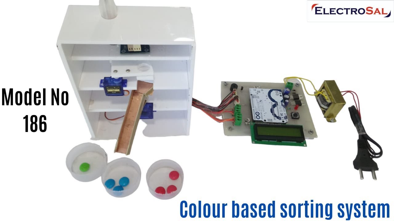 COLOUR BASED SORTING SYSTEM //Engineering / electrical / electronic / project / diploma / mechanical