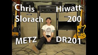 Video thumbnail for Chris Slorach of METZ and his Hiwatt 200 by HiwattOfficial