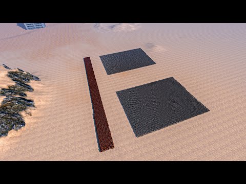 2000 SPARTANS vs 10.000 DWARFS - Ultimate Epic Battle Simulator UEBS