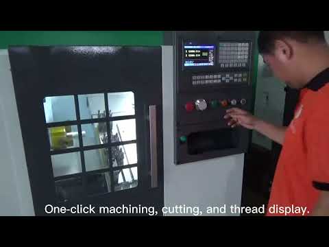 High-Precision CNC Lathe Machine HS40X for Metal Turning and Milling