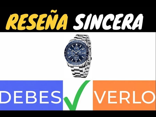 Vídeo relacionado con BENYAR by Relojes Hombre Cronografo Analógico Impermeable Luminoso Reloj Hombre Regalo Elegante
