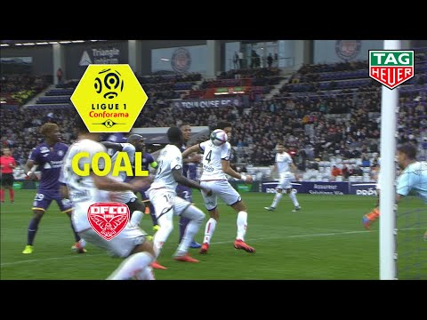 Goal Nayef AGUERD (25') / Toulouse FC - Dijon FCO (2-2) (TFC-DFCO) / 2018-19