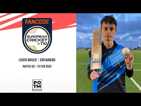 POTM: L.Bruce - ETR vs PIR | Highlights | FanCode ECT10 Gibraltar | Gibraltar 2023 | ECT23.050