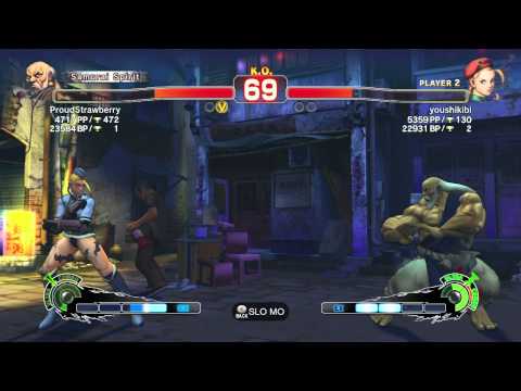 SSFIVAE~ Gouken (ProudStrawberry) vs. Cammy (youshikibi) HD