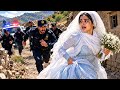 Brutal attack on runaway bride; brave young man saves them