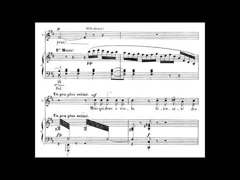 Maria Callas - Massenet: Le Cid: Pleurez mes yeux (1961) [score]