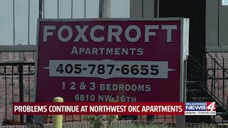 “I thought I was going to float away”: OKC man plagued by more problems at Foxcroft Apartments